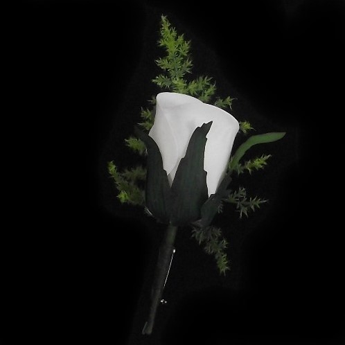 Corsage Romance Bridal Puur Wit 
