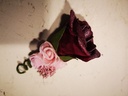 Corsage Roos Burgundy Roze CEM39 Maatwerk