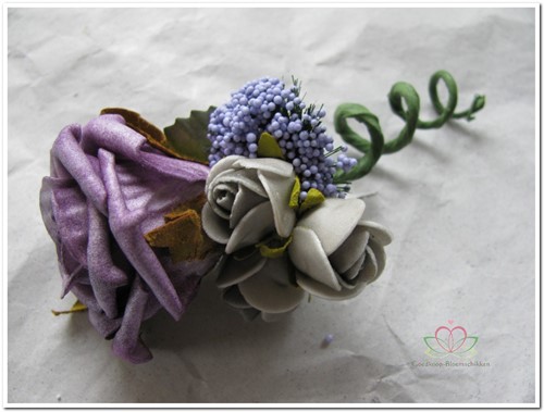 Corsage Roos Paars Antique CPR126 Maatwerk