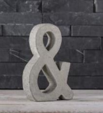 Creatief betonpoeder voor verf cementlook 50 gram kleinverpakking te mengen met allesverf