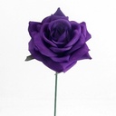 CURVE ROSE CAD PURPLE DOOS48 st Flowerwall bruidsboeket
