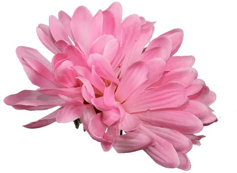 Dahliabloem los Roze 8-10 cm dia/ stuk zijde