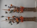 Pauw veren Lang / stuk Peacock feather natural