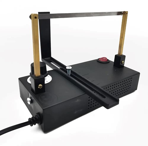 Easy elektrische cutter, Lintsnijder met 5 messen voor  en kant / st snijder voor satijn kant en koord 220V