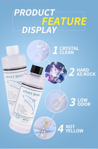 Epoxy Giethars A en B 1:1   50+50ml Clear Epoxy Resin Crystal Clear Art Resin