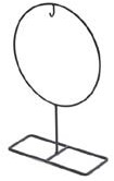 Frame Round 30cm op voet Rond frame