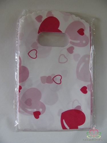 Giftbag Fuchsia Harten ca. 50 cadeauzakjes cadeauzakje,bruiloftbedankje