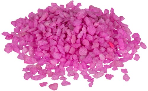 Gravel 400 gram Fuchsia Decoratiezand