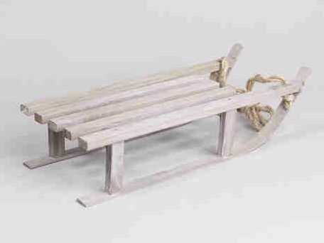 Grote Houten Slee GRIJS 21x51 cm 