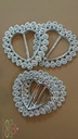 Hart Gesp, Heart Slider, gesp, schakel New Style / stuk 