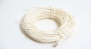 Pitriet Rattan 2mm ca. 50gram Gebleekt 