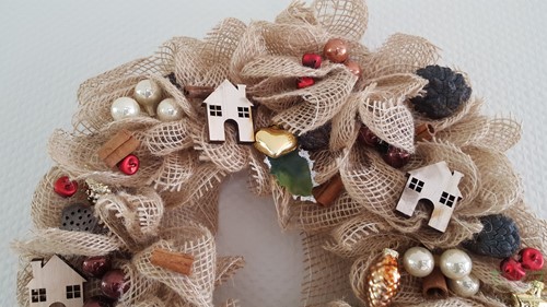 Houten Huisjes OTH 11 st Naturel, diverse maten. (kleinverpakking) 