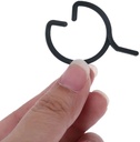 Plantclips voor bv tomaten, Lagenaria, druiven en klimplanten 100 st 3.7cm x3.2cm