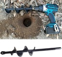 Plantenboor 5 cm dia 22 cm lang excl boormachine