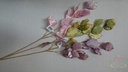 Judaspenning Zijden bloem ROZE 62cm 