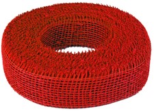 Jute band Juteband Jutte ROOD rol 40 meter 5 cm breed 