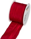 Plissee taftband 6 cm / rol 10 m - fuchsia-pink 66 