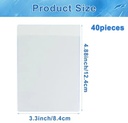 Pocket Pochet corsagezakjes zakboutiquehouder / 40 stuks 12,4 cm * 8,4 cm