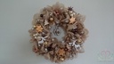 Metalen frame voor kransen rond 8'' = ca. 20 cm ' voor jute, deco mesh of vers groen