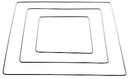 Metalen frame, creating frame 6mm dik BUC - 80 cm vierkant 