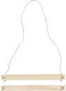 Posterhanger Set H: 2 cm D: 2,2 cm B: 25 cm Grenen posterlijsten