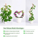 Mosstok Kokosstok Planten totem FLEX 90*4 cm Opbinden van planten