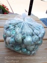 Nattai schelpen parelmoer groen, 500 gram
