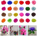 Nylon NeonPink 52 voor het maken van bloemen PAKje van 5 