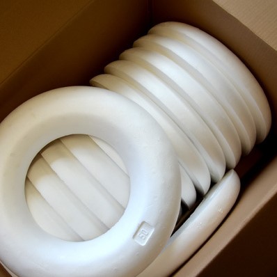 Oasis® Styropor RING 50cm platrond piepschuim tempex isimo