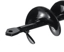 Plantenboor 8 cm dia 25 cm lang excl boormachine
