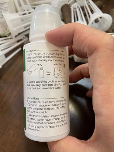 Plantenvoeding Hydrocultuur voedsel A+B voor binnen en buitenplanten