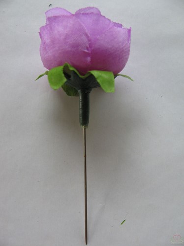 Roosjes 3 cm Zijden Lila voor corsage of zeep ca. 20 stuks 