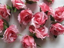 Roosjes 3 cm Zijden Best Quality Pink Bicolor10 st 