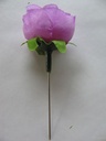 Roosjes 3 cm Zijden Lila voor corsage of zeep ca. 20 stuks 