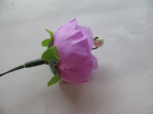 Roosjes 3 cm Zijden Lila voor corsage of zeep ca. 20 stuks 
