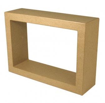 Papiermachee sierlijsten, rechthoek, 25x18x7cm , 32x23x9 c Sierlijst Kader