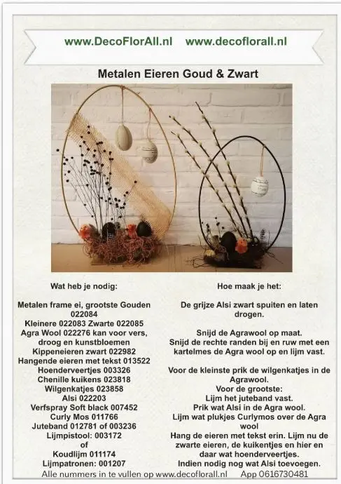 Metalen ei goud een zwart - kopie.webp