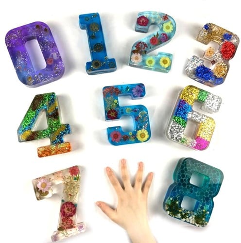 Siliconenmal 16 cm Letter B voor Epoxy Resin, Zeep, Kaars etc