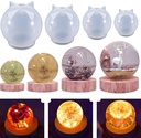 Siliconenmal Bol Bal Rond 50 mm / per stuk voor Epoxy Resin, Zeep, Kaarsen excl decoraties