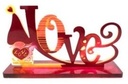 Siliconenmal Bordje Love voor Epoxy Resin
