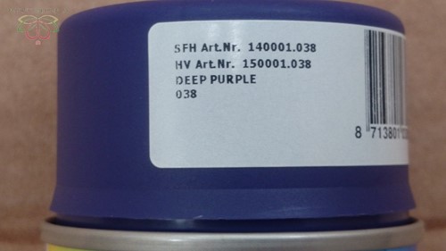 Spring pro Florist Deep Purple 038 Deco Spray 400cc Bloemen verfspray