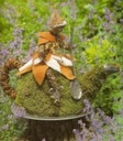 Sprookjesfiguren met natuurlijke materialen boek groendecoratie