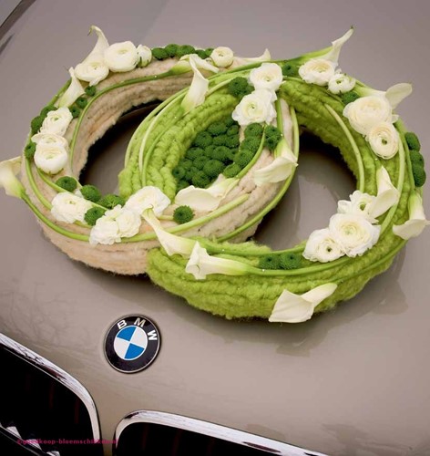 Steekschuim Dubbelring oase voor verse bloemen 53 cm