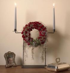Steekschuim krans oase voor verse bloemen 30 cm 30 cm per stuk