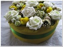 Steekschuim taart oase voor verse bloemen 22 x 7 cm