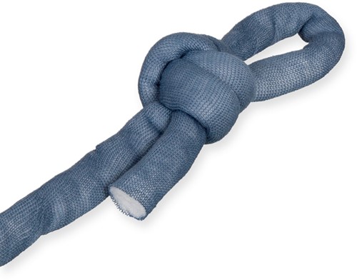 Strickschlauch Knitted tube Dusty Blue 421 voor dik knoop en vlechtwerk