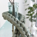 Strickschlauch Knitted tube Jade 130 voor dik knoop en vlechtwerk