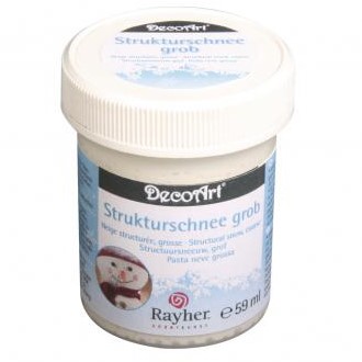 Structuursneeuw, grof, pot  59 ml 