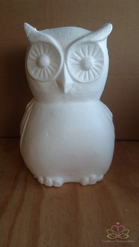 Styropor Uil 22cm , piepschuim tempex isimo