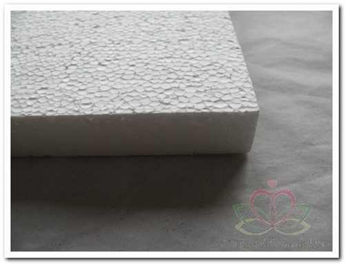 Styroporplaat voor styroporsnijder 20*30*2 cm piepschuim tempex isimo